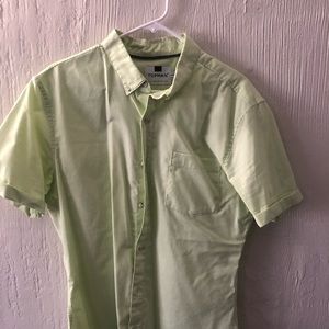 Topman s/s shirt lime green XL